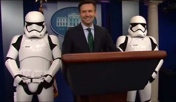 Storm Troopers At The White House