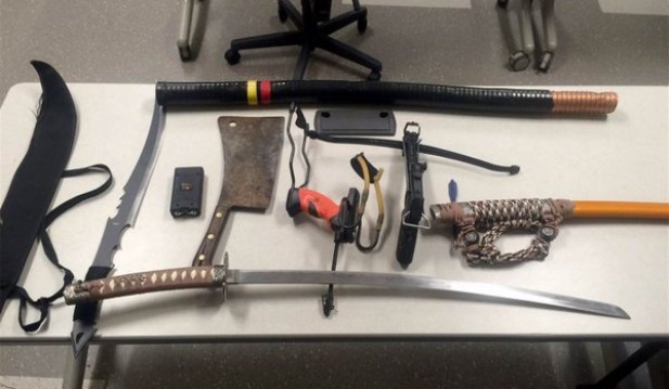 Weapons Recovered At Gillette Stadium