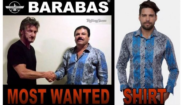 'El Chapo' Shirts At Barabas