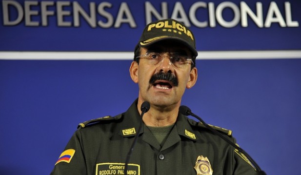 Colombia's Ex-National Police Chief Rodolfo Palomino 