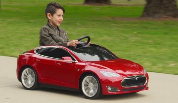 Tesla Toy Car
