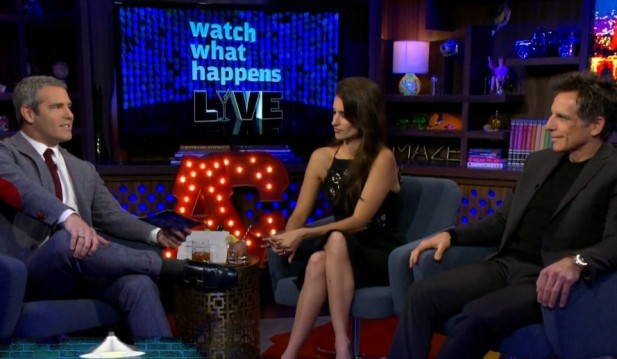 Andy Cohen, Penelope Cruz and Ben Stiller