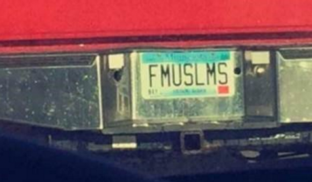 'Offensive' License Plates