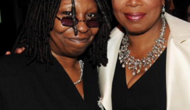 Whoopi Goldberg and Oprah Winfrey