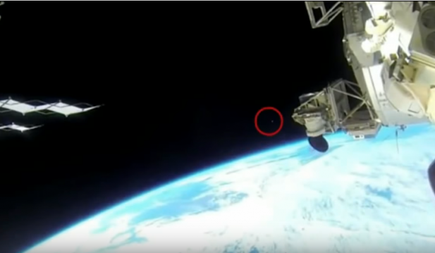UFO hunters claim Nasa shut down live stream just as a mysterious craft appeared 