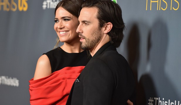 Actors Mandy Moore and Milo Ventimiglia attend a screening of the season finale of NBC's 'This Is Us' at The Directors Guild Of America on March 14, 2017 in Los Angeles, California. 