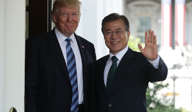 President Trump Hosts President Moon Of South Korea At The White House