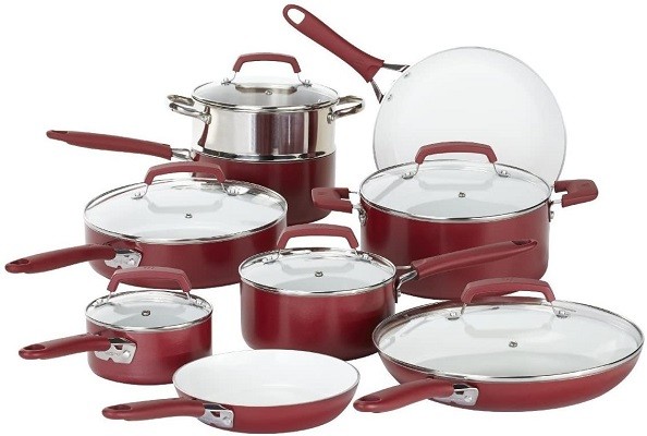 WearEver 2100087606 Ceramic Cookware Sets