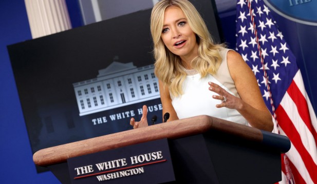 White House Press Secretary Kayleigh McEnany Holds Briefing At White House
