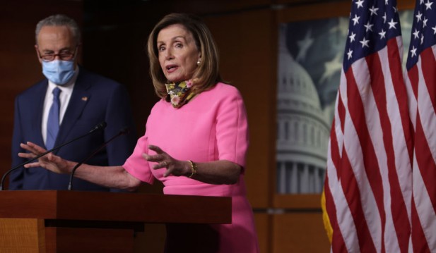 President Trump Authorize $400-Per-Week Unemployment Payments Hits Hard-Balling by Pelosi and Schumer as Stalling Tactics