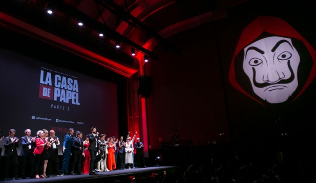 Netflix Presents 'La Casa De Papel' 3rd Season In Madrid