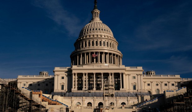 Capitol Prepares For Presidential Inauguration