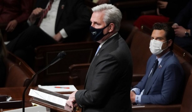Republican Kevin McCarthy says Capitol Attack is Everyone’s Responsibility