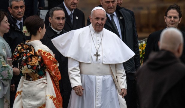 Pope Francis Visits Japan