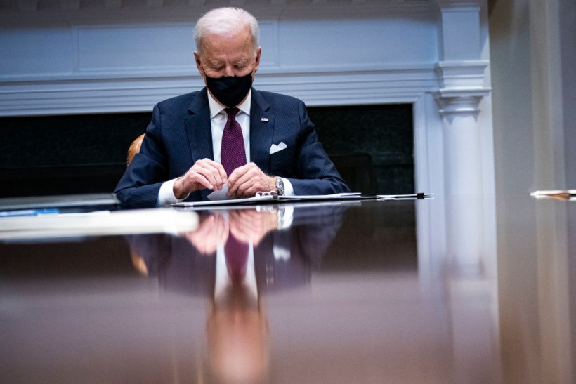 President Biden Receives Economic Briefing From Treasury Secretary