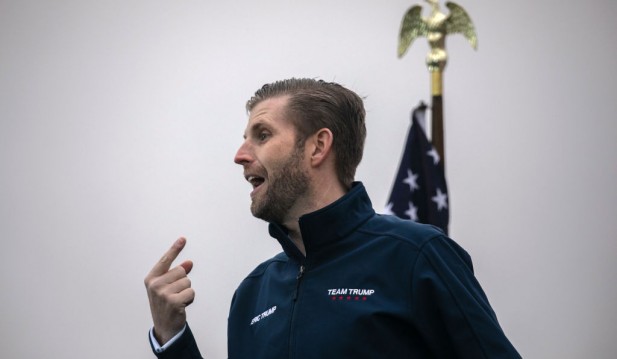 Eric Trump Claims His Father 'Fixed' Undocumented Immigration Problem Prior to Biden's Election