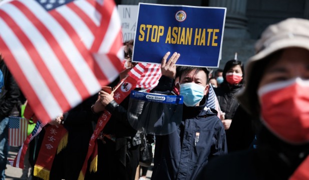 Large Rally To Stop Asian Hate Held In New York City