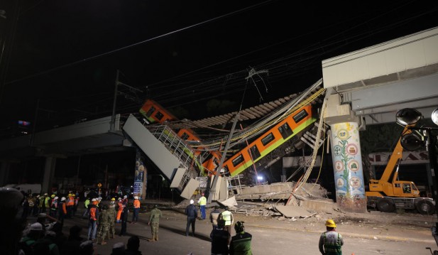 Metro Bridge Collapses in Mexico City
