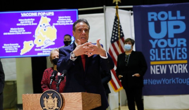 New York Governor Cuomo Holds Covid Briefing