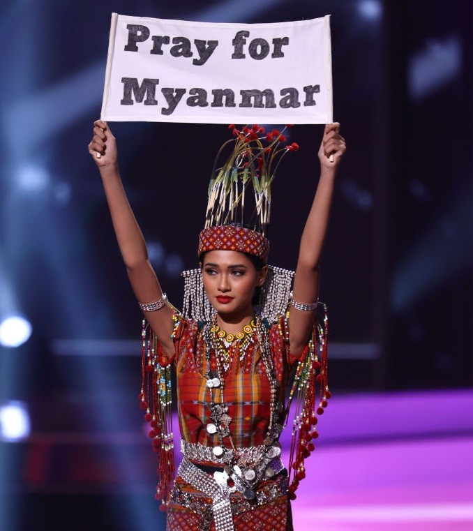 Miss Universe National Costumes Call for End of Asian Hate, Violence, Racism; Myanmar Asks to Pray for Her Country