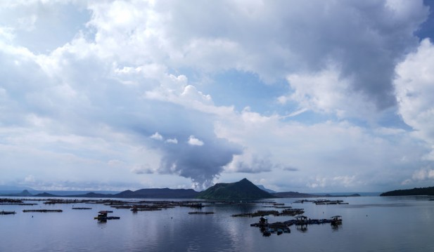 Taal Volcano in Philippines