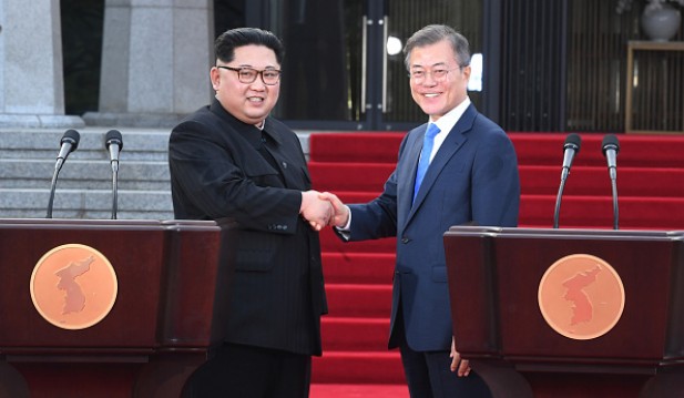 South Korea calls for peace