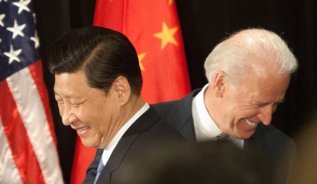 Biden and Xi Jinping