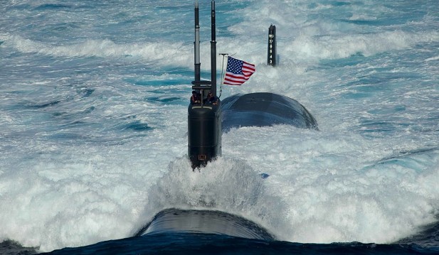 US Nuclear Powered  Attack Sub Impacted Unknown Object in the South China Sea at Unknown Depth