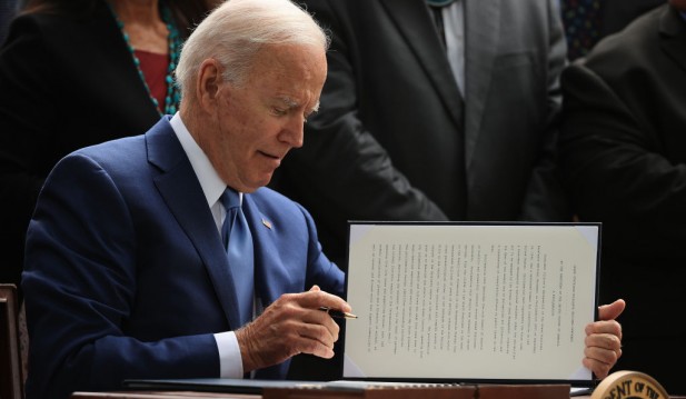 President Biden Delivers Remarks On Restoring Protections For National Monuments