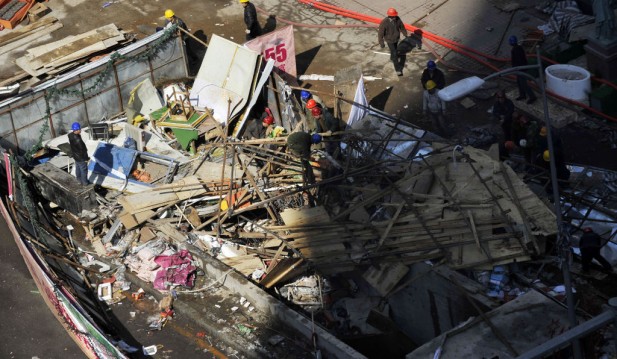 Over 20 Injured In Shenyang Underpass Gas Explosion
