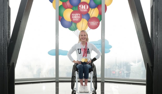 Empire State Building To Host US Paralympian And Gold Medalist Mallory Weggemann