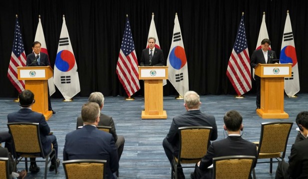 US, Japan, South Korea Meet in Hawaii in Trilateral Talks Aiming for Denuclearization in Korean Peninsula