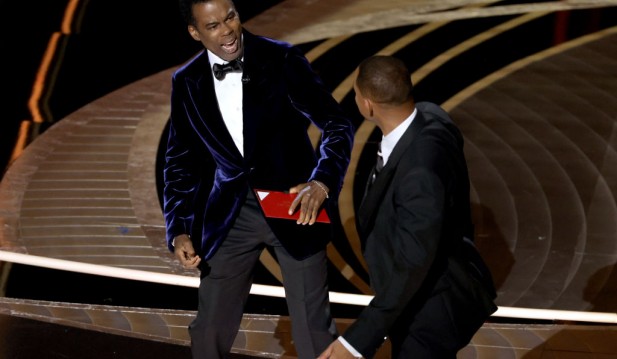 Will Smith Confronts Chris Rock During 2022 Oscars, 'Punches' Comedian For Jada Pinkett Smith Joke