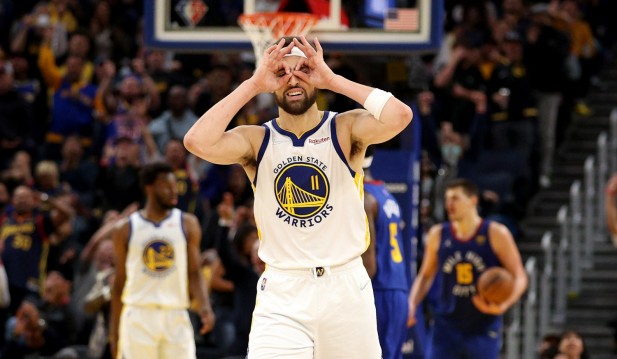  Klay Thompson Beats Ray Allen's NBA Playoffs Record As Warriors Take 3-0 Lead Vs. Nuggets  