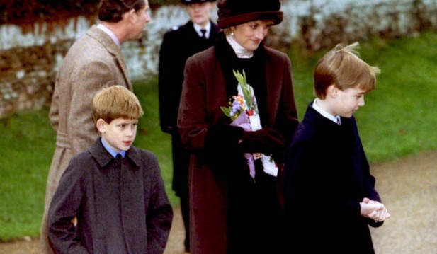 Unearthed Clip Shows Prince William Sulks as Princess Diana Tells That Prince Harry 