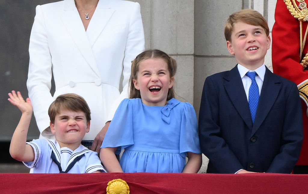 Remarkable Moments Of Prince George Princess Charlotte And Prince Louis During Platinum