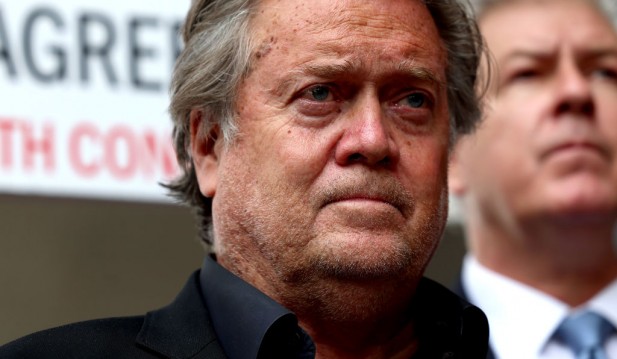 Steve Bannon To Face Indictment on Undisclosed Charge in New York; Former Trump Adviser Expected To Surrender to Prosecutors