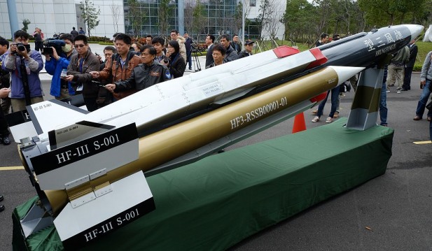 Taiwan's Ship-Killer Missile for PLAN Warships Sent to China for Fixing