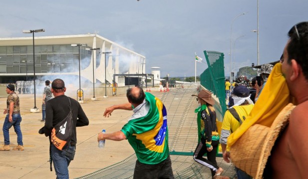 Americans Remember Jan. 6 Attack After Jair Bolsonaro Supporters Spark Chaos in Brazilian Congress, Presidential Palace