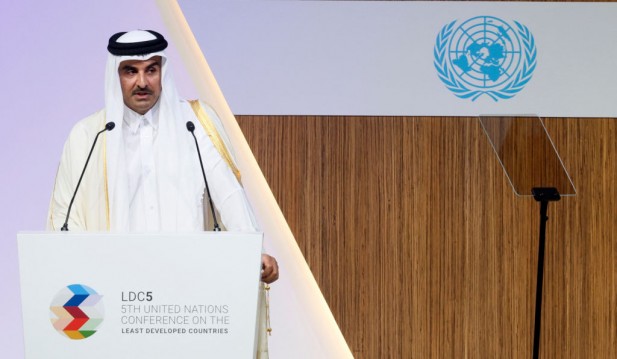 Qatar’s Emir Urges To Stop Politicizing Aid for Syria Earthquake Victims
