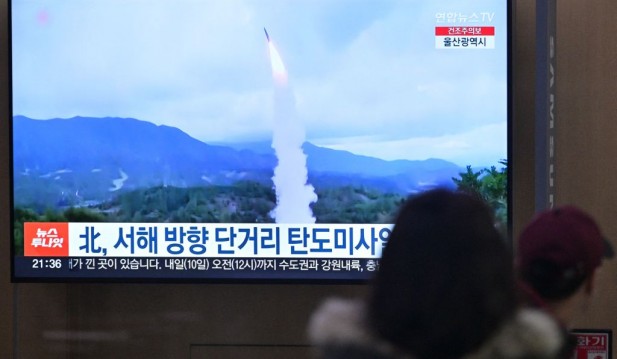 North Korea Fires ICBM Shortly Before Landmark Japan-South Korea Summit