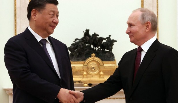 Chinese Leader Xi Jinping, Vladmir Putin Showcase Partnership Amid Russian President's War Crimes Charges