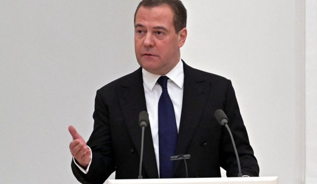 Push for Arrest of Vladimir Putin is 'Declaration of War,' Dmitry Medvedev Warns