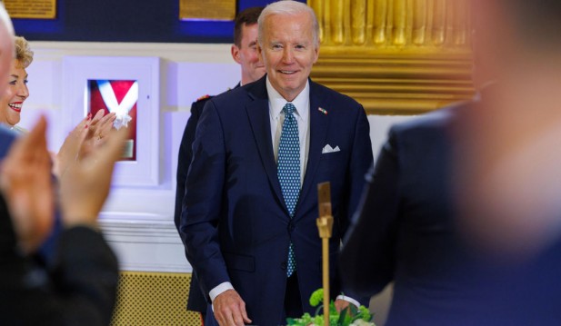 Biden's Selfie with Former Irish Republican Army Leader Gerry Adams Raises Eyebrows