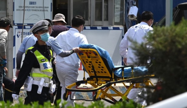 WATCH: Beijing Hospital Fire Engulfs Facility, Kills At Least 21