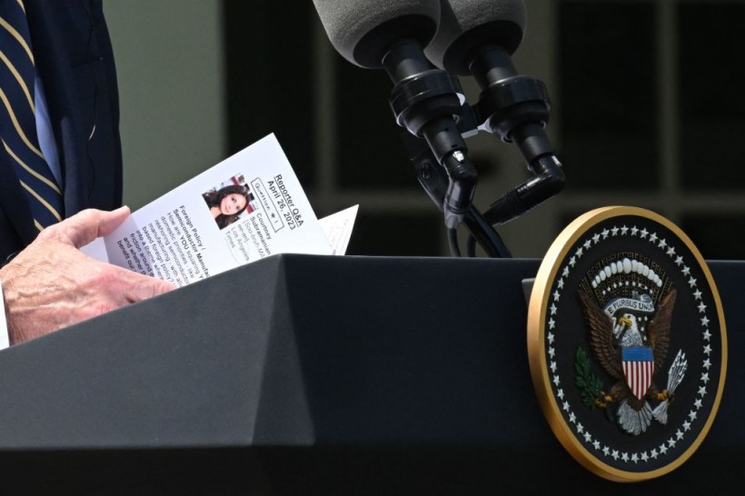 US President Joe Biden Cheat Sheet 