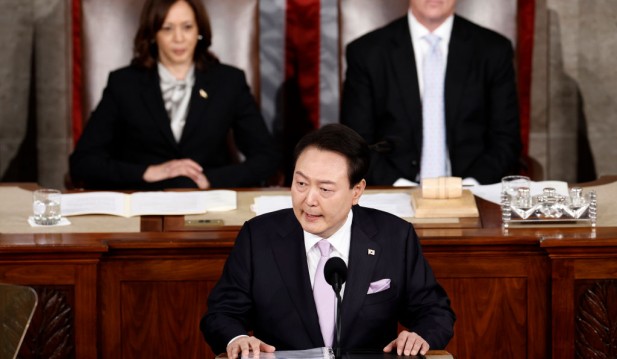 President Yoon Suk Yeol Addresses Congress, Calls for Continued US-South Korea Cooperation