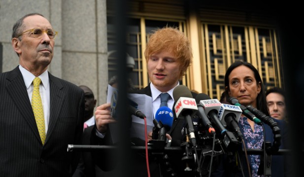 Ed Sheeran Cleared of Copyright Infringement Over “Thinking Out Loud