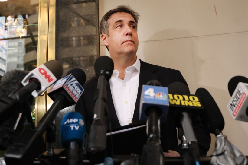 Former Trump Lawyer Michael Cohen Leaves Manhattan Apartment For Three-Year Prison Sentence