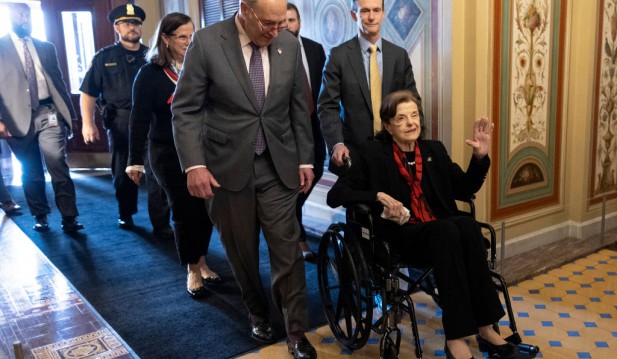 Dianne Feinstein Returns to Senate Floor After Months-Long Absence